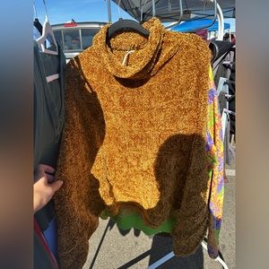 Heavy knit free people sweater